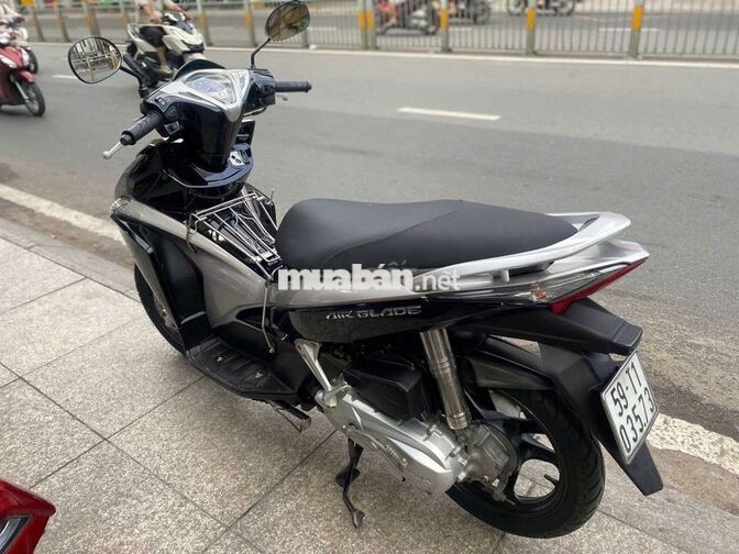 Honda Air Blade FI 2012 Đen Bạc
