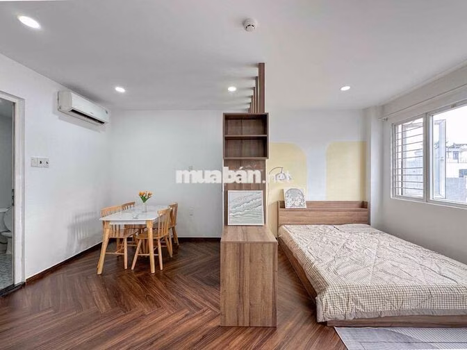 STUDIO 1PN SIÊU THOÁNG FULL NỘI THẤT NGAY TÂN QUÝ- GÒ DẦU