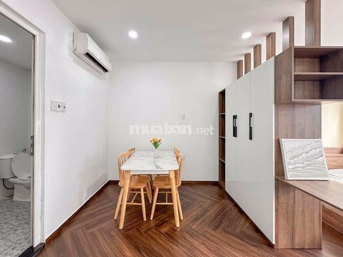 STUDIO 1PN SIÊU THOÁNG FULL NỘI THẤT NGAY TÂN QUÝ- GÒ DẦU