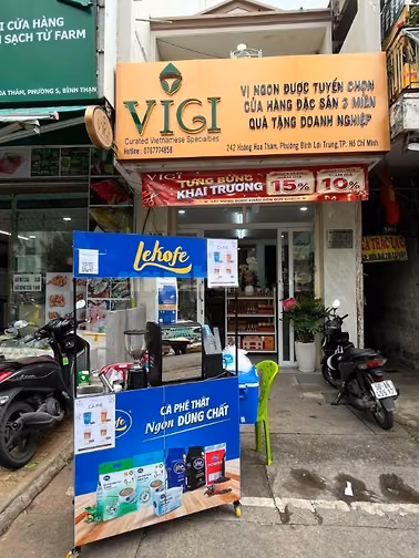 SANG NHƯỢNG CỬA HÀNG VIGI – ĐẶC SẢN 3 MIỀN & QUÀ TẶNG DOANH NGHIỆP PHƯ