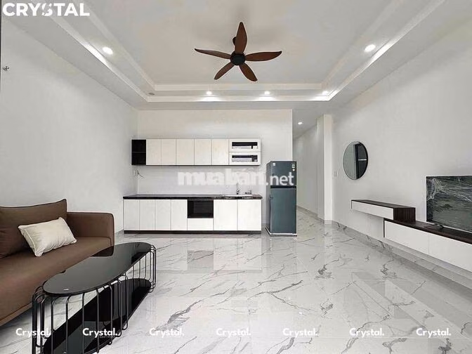 CHDV 1PN ban công/studio cửa sổ trời ful NT máy giặt riêng DT cực rộng