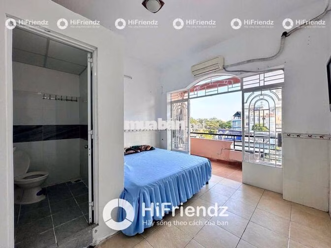 Studio full nt ban công ngay cầu Nguyễn Văn Cừ, tiện qua HCMUS, HCMUE