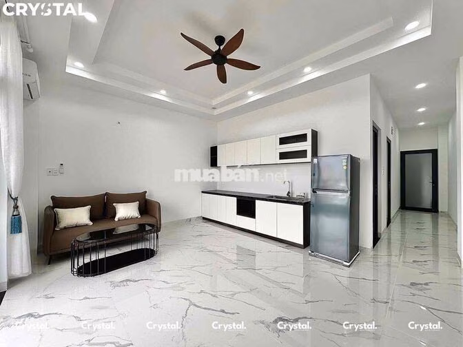 CHDV 1PN ban công/studio cửa sổ trời ful NT máy giặt riêng DT cực rộng