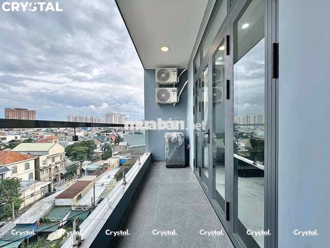 CHDV 1PN ban công/studio cửa sổ trời ful NT máy giặt riêng DT cực rộng