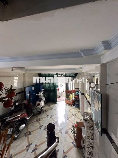 BÁN NHÀ 2 MẶT TIỀN TRƯỚC SAU KÊNH NƯỚC ĐEN 4 TẦNG 4PN 8T  TL 