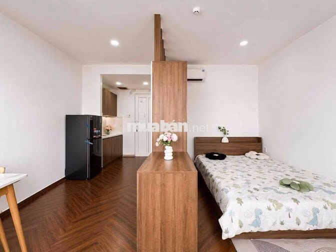 Cho Thuê Căn Studio Tách Bếp Full Nội Thất Cao Cấp Ngay Aeon Tân Phú