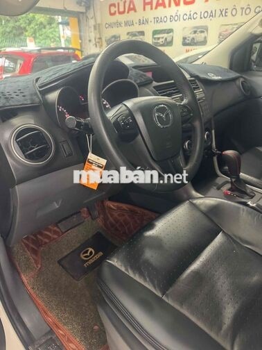 Mazda BT-50 2015 Trắng Tự động Thái Lan