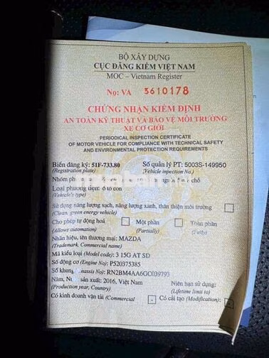 Mazda 3 Trắng 31.000 km