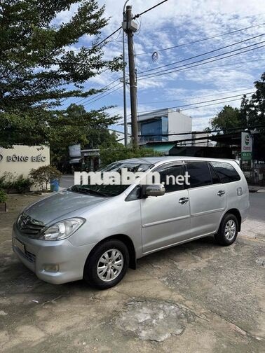 Toyota Innova J 2007 Số sàn Bạc