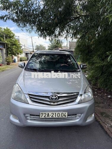 Toyota Innova J 2007 Số sàn Bạc