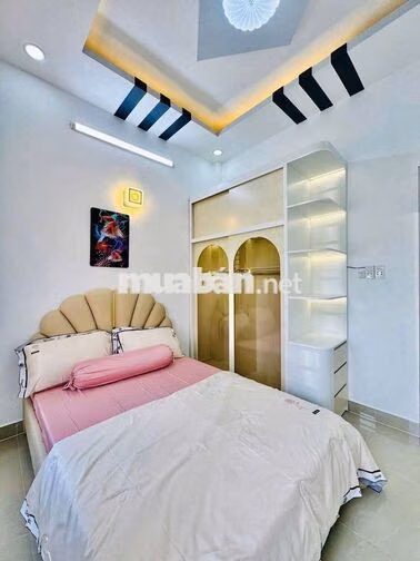 CHO THUÊ NHÀ 4PN 5WC NỘI THẤT NHƯ HÌNH LÊ ĐỨC THỌ P13 GÒ VẤP