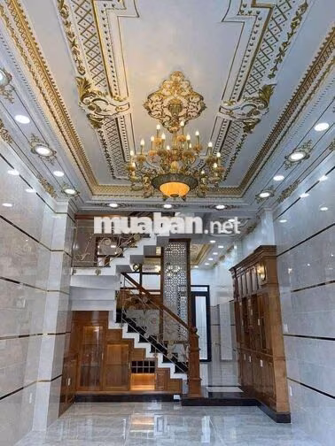 Nhà 1 trệt 3 lầu sân thượng có nội thất đường Bình Thành BHH B bình tâ