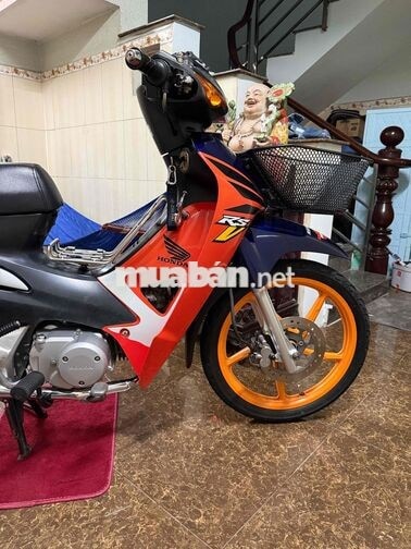 Honda Wave S 2007 Đỏ Xanh Cam