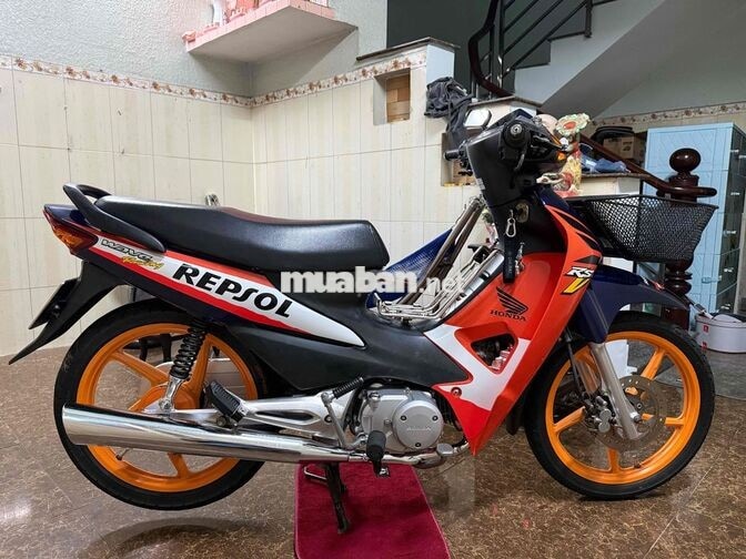 Honda Wave S 2007 Đỏ Xanh Cam