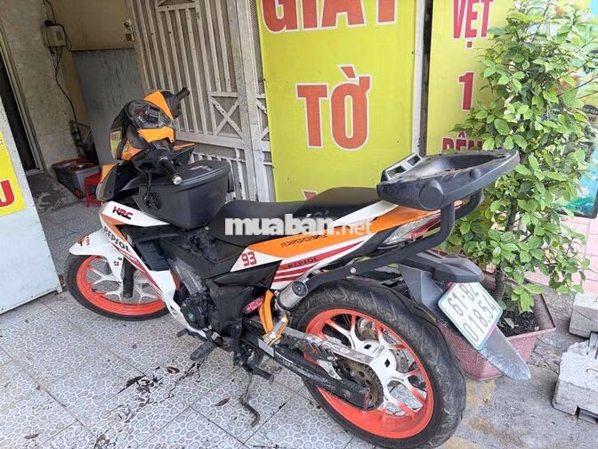 Honda Winner X Côn tay Cam trắng