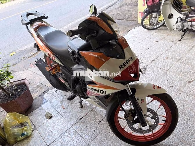 Honda Winner X Côn tay Cam trắng