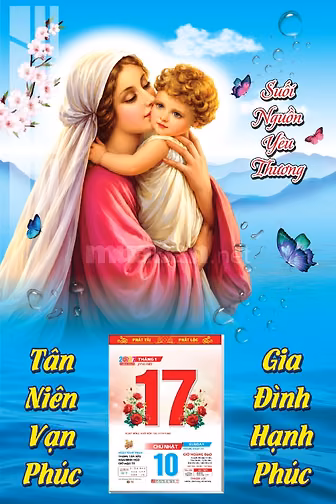 Dịch vụ in lịch Tết theo yêu cầu tại An Khang