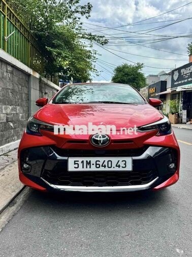 Toyota Vios G 2025 4100 km Đỏ