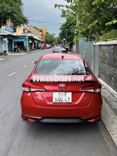 Toyota Vios G 2025 4100 km Đỏ