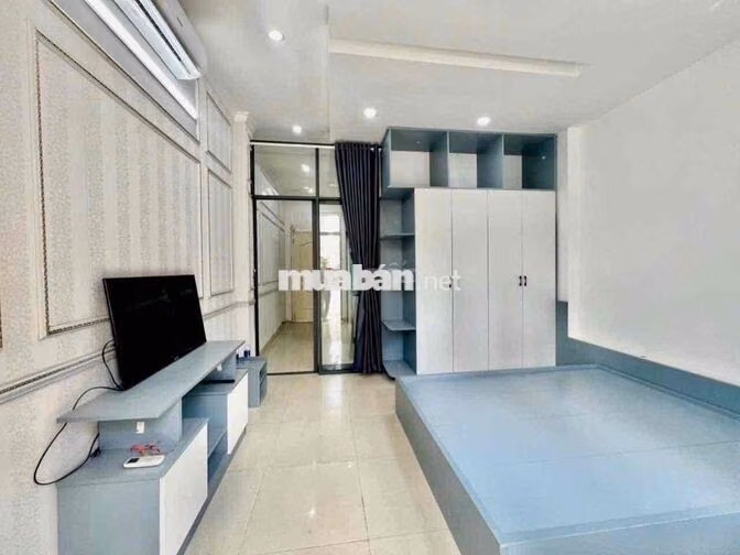 Cho thuê căn hộ 1PN balcony giá rẽ ngay cầu Thị Nghè a CV Lê Văn Tám