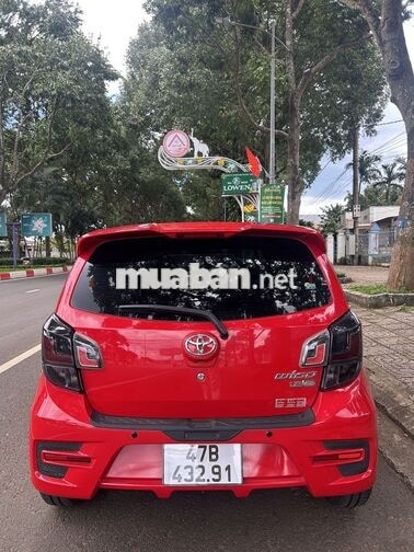 Toyota Wigo 1.2G 2021 Tự động Đỏ đen
