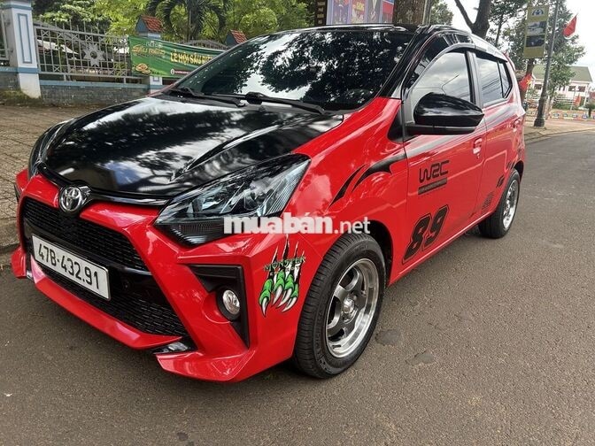 Toyota Wigo 1.2G 2021 Tự động Đỏ đen