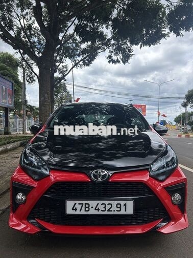 Toyota Wigo 1.2G 2021 Tự động Đỏ đen