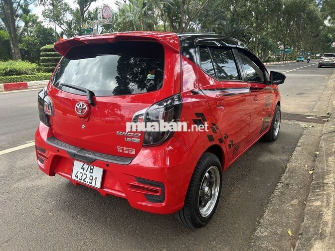 Toyota Wigo 1.2G 2021 Tự động Đỏ đen