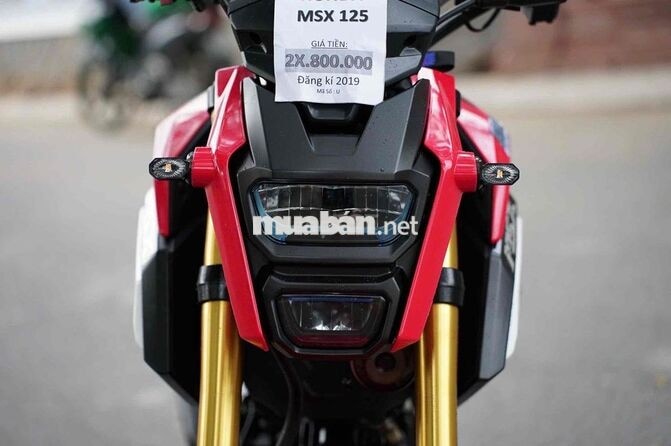 ❤️✅ Honda MSX 125 2019 Đỏ, BSSG , CÓ TRẢ GÓP
