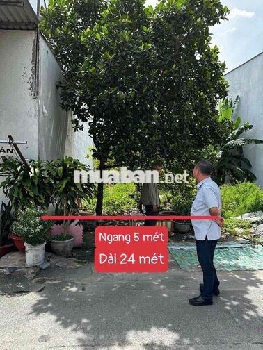 Đất 5x24 - thổ cư - Trung Đông 2 cách Nguyễn Thị Ngâu 100m – Sổ riêng