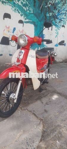 Xe máy Cub 50cc 2022 Đỏ Trắng
