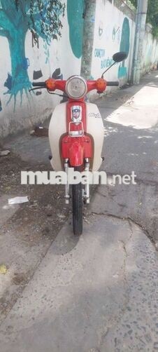 Xe máy Cub 50cc 2022 Đỏ Trắng