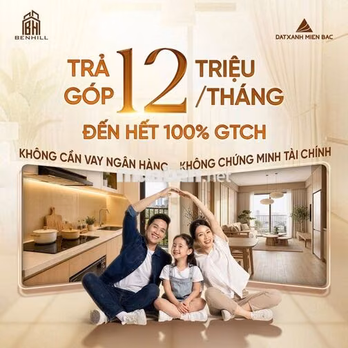 CHỈ 20% NHẬN NGAY CH 2PN BÌNH ĐƯƠNG KO VAY NGÂN HÀNG TRA GOP 12TR/TH