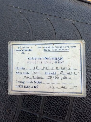 Honda Dream II Mận chín, trắng Đà Nẵng