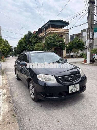 Toyota Vios 2005 màu Đen