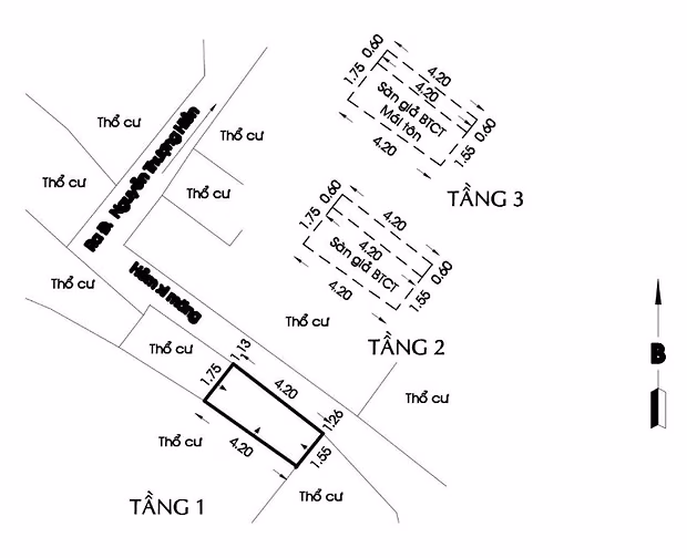 Bán nhà sổ hồng Riêng 1.48 tỷ hh 30 triệu