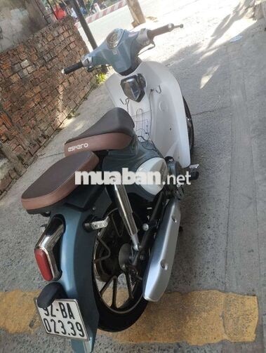 Xe máy Cub 50cc Tự động Xám trắng