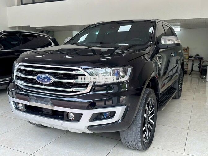 Ford Everest Titanium 2.0 Tubo 4x4 AT 2020 Đen