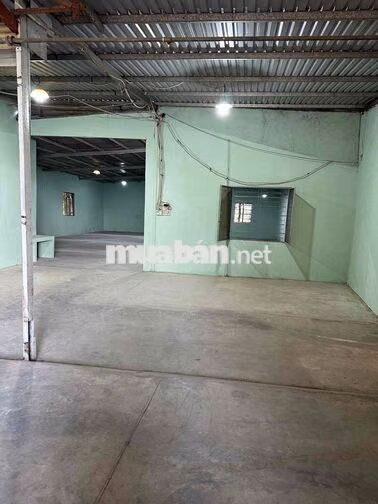 cho thuê kho xưởng tân tạo , bình tân 13 * 27 = 350m2 mặt tiền đường