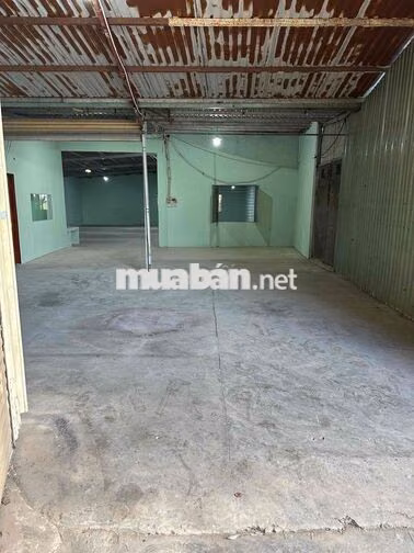 cho thuê kho xưởng tân tạo , bình tân 13 * 27 = 350m2 mặt tiền đường