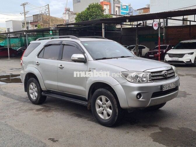 TOYOTA FORTUNER V 2009 TỰ ĐỘNG XĂNG GẦM MÁY ÊM.