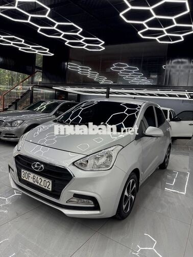 Hyundai i10 Sedan 1.2 STĐ Bản đủ 2018 Bạc 9 vạn