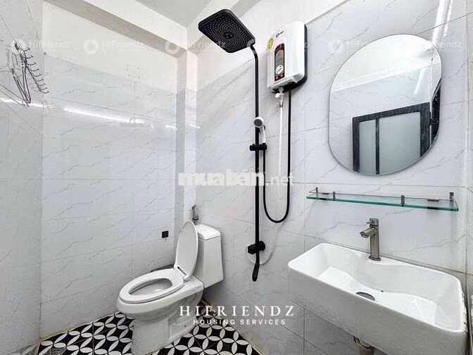 Căn hộ 2 phòng ngủ|máy giặt riêng|Mặt tiền đường Quận 5 sát ĐH Y Dược