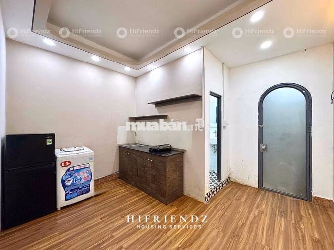 Căn hộ 2 phòng ngủ|máy giặt riêng|Mặt tiền đường Quận 5 sát ĐH Y Dược