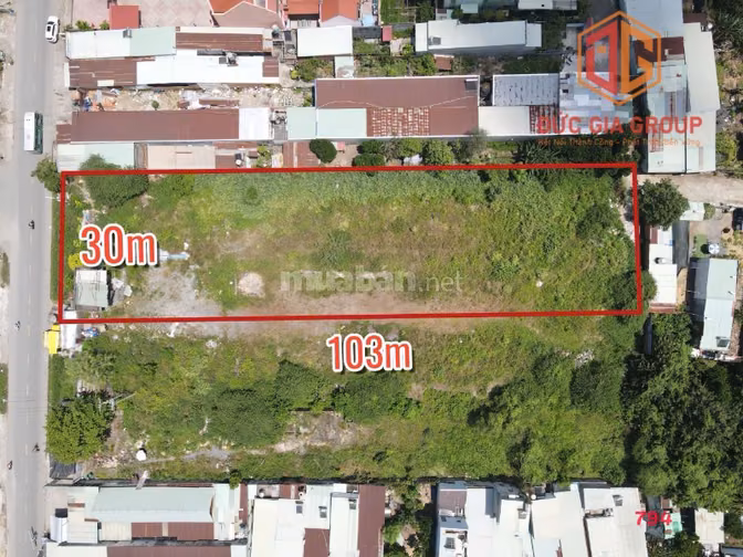 2956m2 đất mặt tiền đường Nguyễn Khuyến đối diện khu Phú Gia giá 55 tỷ