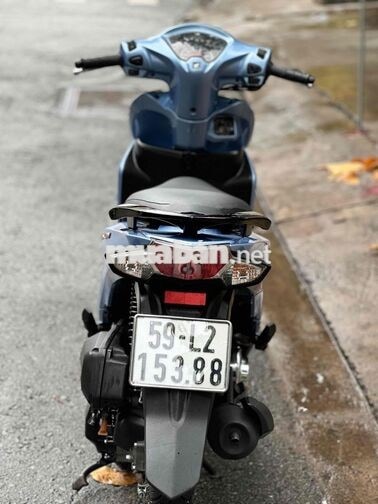 Honda Vision FI 110cc 2015 Xanh băng phối đen