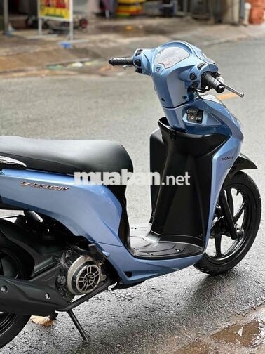 Honda Vision FI 110cc 2015 Xanh băng phối đen