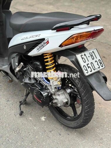 Honda Click 110 Trắng đen