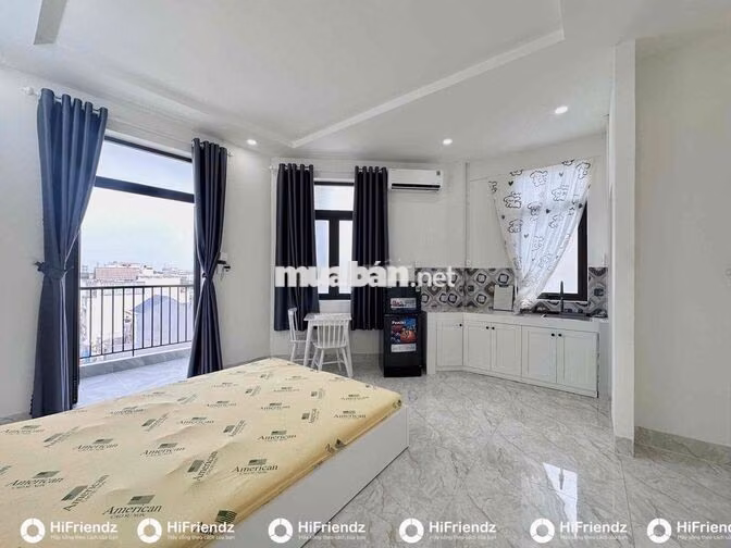 STUDIO BAN CÔNG FULL NỘI THẤT NGAY VÒNG XOAY PHÚ LÂM ĐH MỞ
