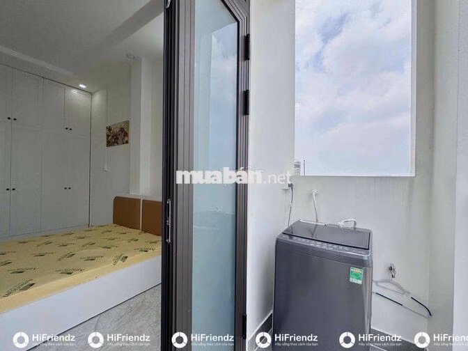 STUDIO BAN CÔNG FULL NỘI THẤT NGAY VÒNG XOAY PHÚ LÂM ĐH MỞ